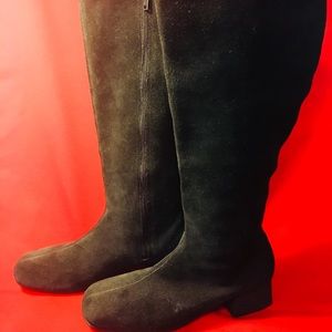 Sam & Libby Vintage suede Go-Go boots